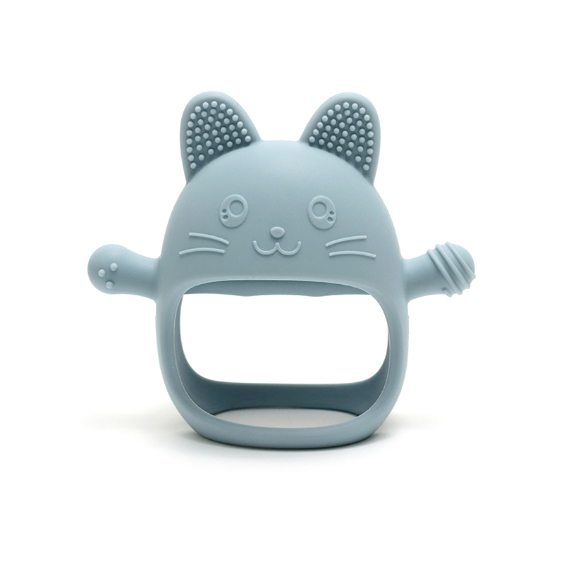 Baby Food Game - Baby Teething Mittens - Food-Grade Silicone
