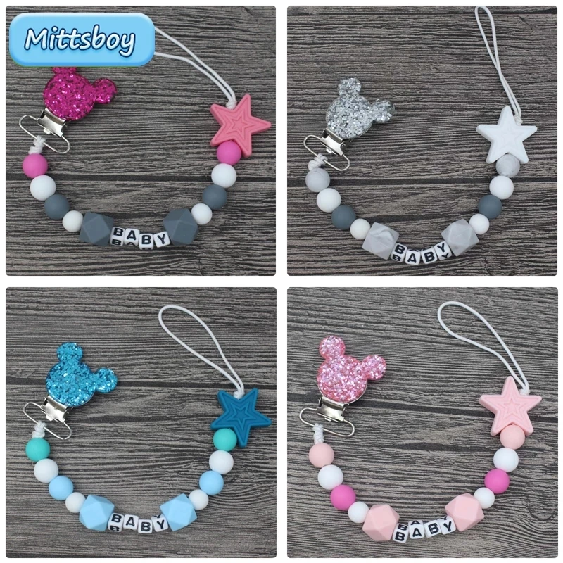 Baby Food Game - NEW Personalised Name Baby Teether Bracelet