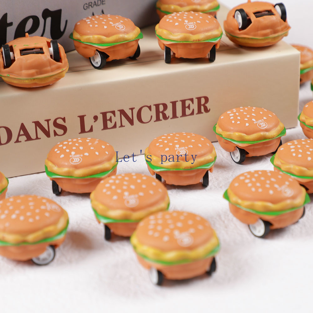 15Pcs Mini Cute 3D Burger Pull - đánh giá và giá Baby Food Game