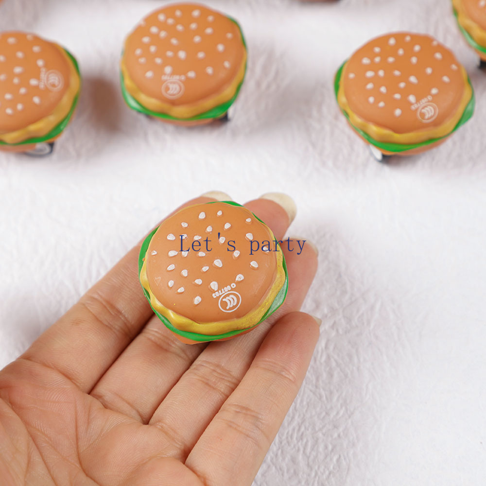 15Pcs Mini Cute 3D Burger Pull - đánh giá và giá Baby Food Game