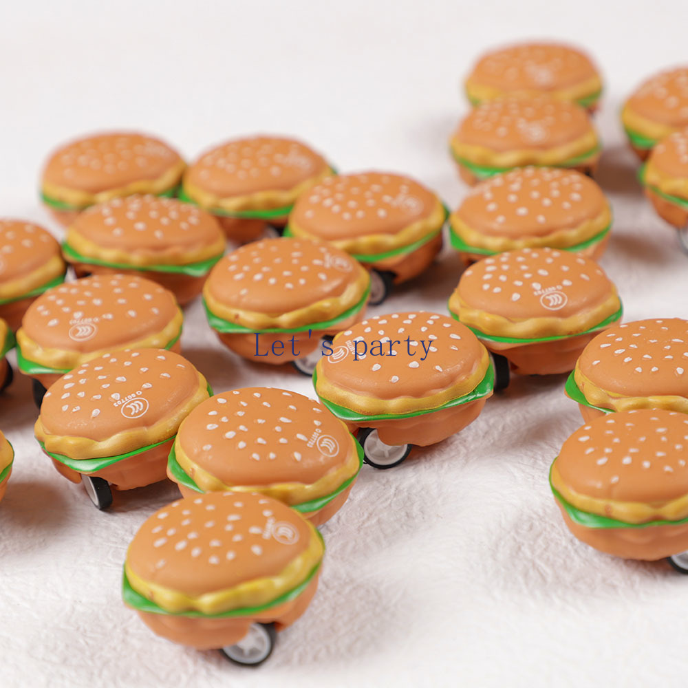 15Pcs Mini Cute 3D Burger Pull - đánh giá và giá Baby Food Game