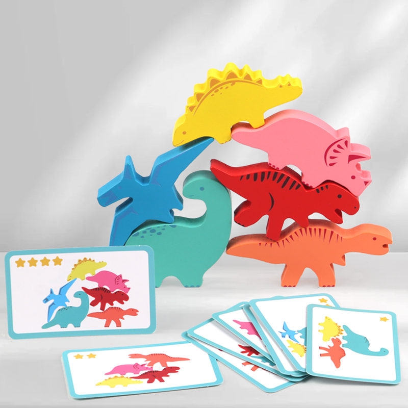 Wooden Balance Blocks Toys For - đánh giá và giá Baby Food Game