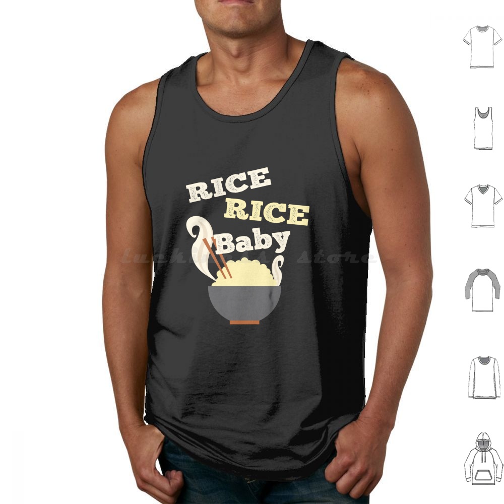 Rice Rice Baby Tank Tops Print - đánh giá và giá Baby Food Korea