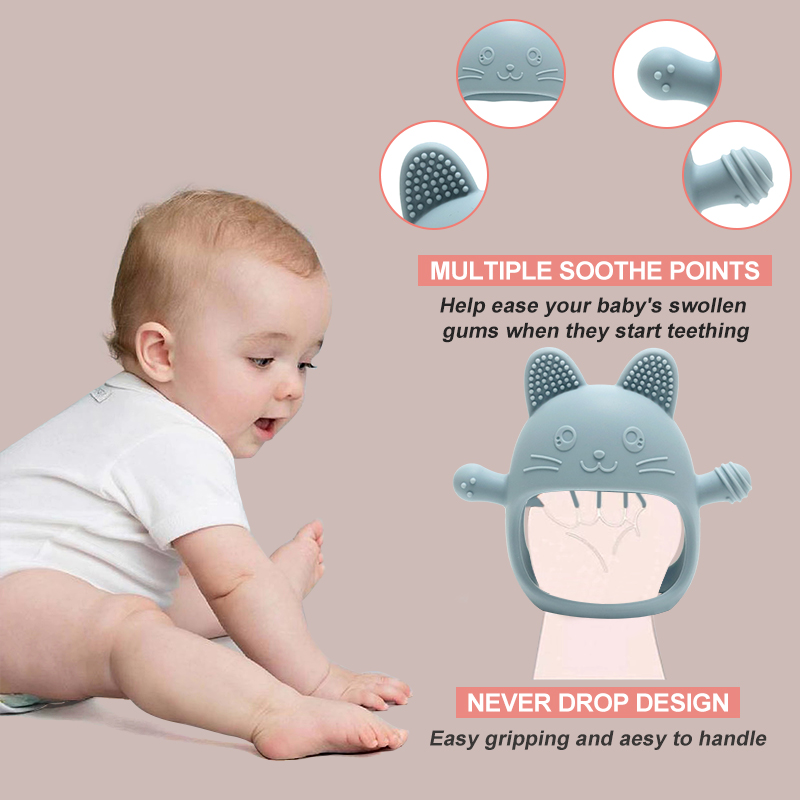 Baby Teething Mittens - Food-G - đánh giá và giá Baby Food Game