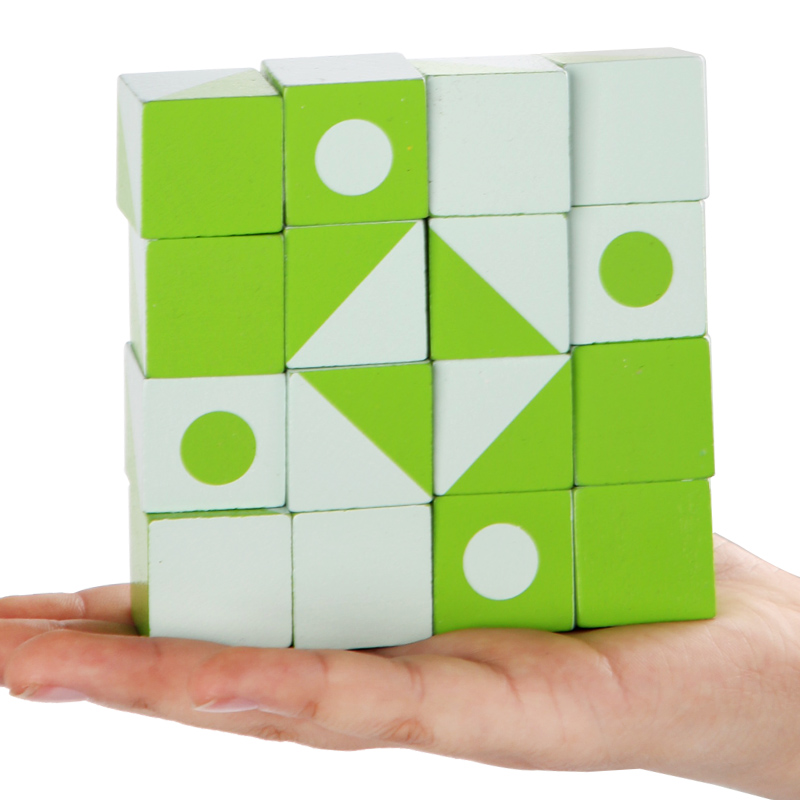 Wooden 3D Puzzles Game Geometr - đánh giá và giá Baby Food Game
